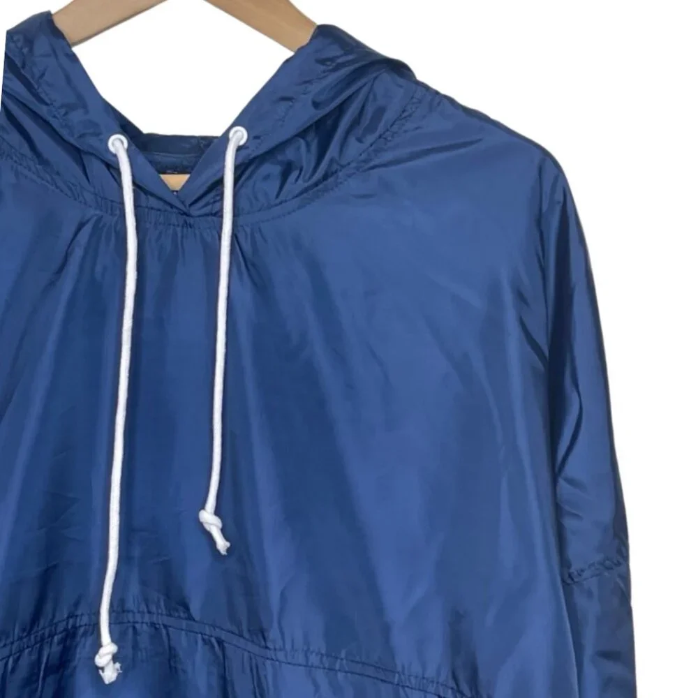 SPIRIT JERSEY | NWOT Unisex Blue Lightweight Pullover Windbreaker | Size M